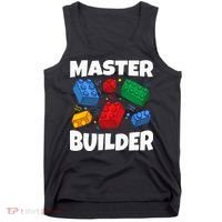 Blocks Brick Master Builder Tank Top thumb 0