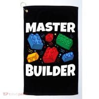 Blocks Brick Master Builder Golf Towel thumb 0