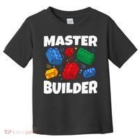 Blocks Brick Master Builder Toddler T-Shirt thumb 0