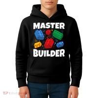 Blocks Brick Master Builder Kids Hoodie thumb 4