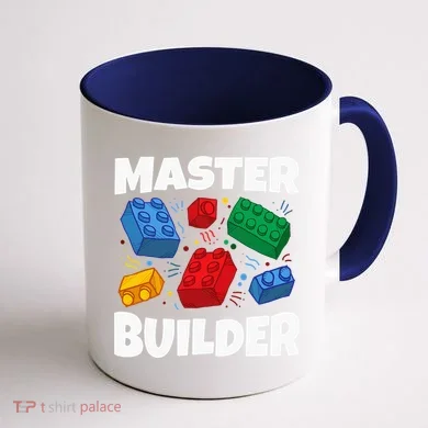 Blocks Brick Master Builder Coffee Mug back