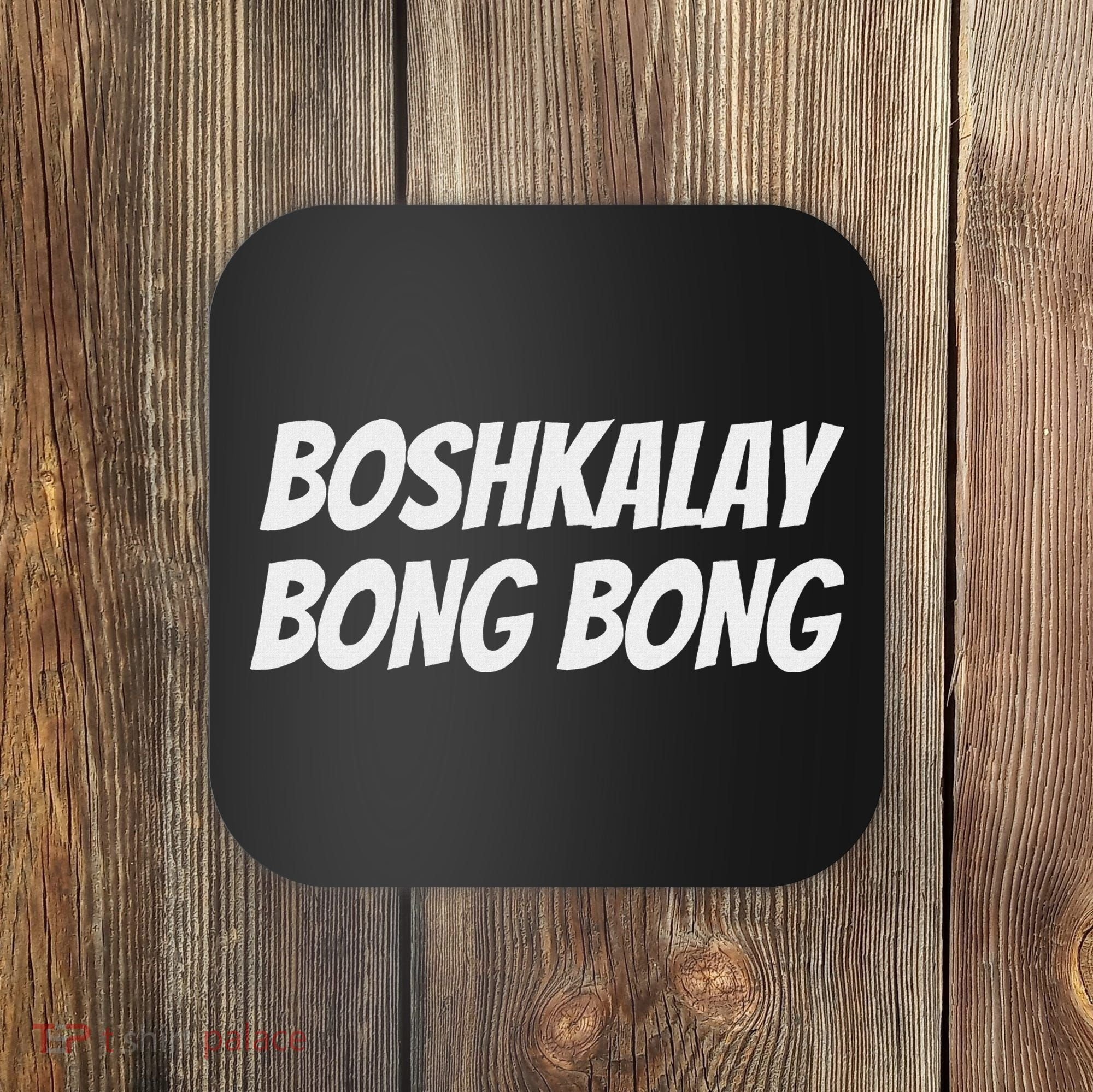 Boshkalay Bongbong Men's Black Cotton 100 Coaster