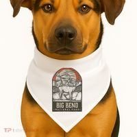 Big Bend National Park USA-Made Doggie Bandana thumb 1