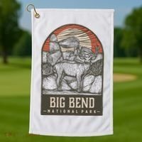 Big Bend National Park Golf Towel thumb 1