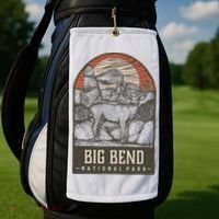 Big Bend National Park Golf Towel thumb 2