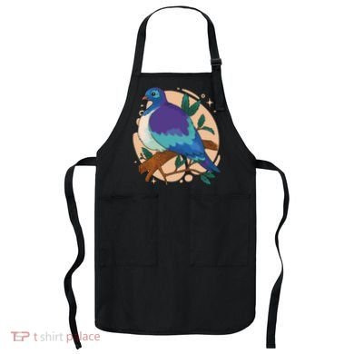 Blue Bird Nature Art Apron