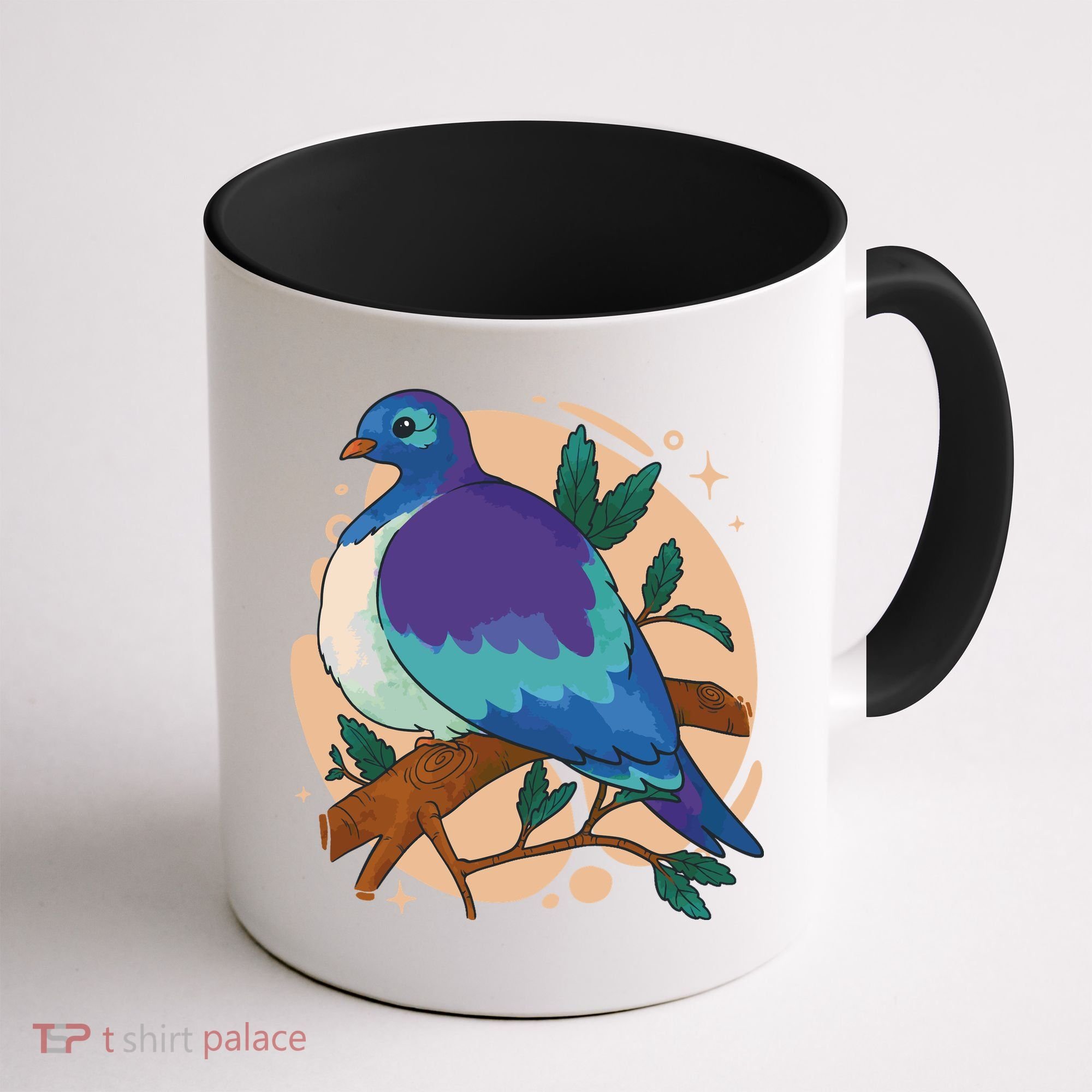 Blue Bird Nature Art Coffee Mug