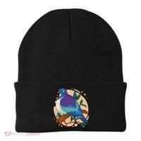 Blue Bird Nature Art Beanie thumb 0