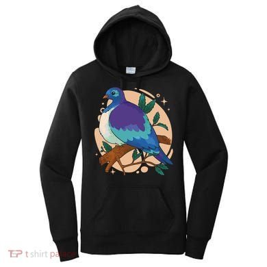Blue Bird Nature Art Women's Hoodie