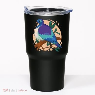 Blue Bird Nature Art Tumbler