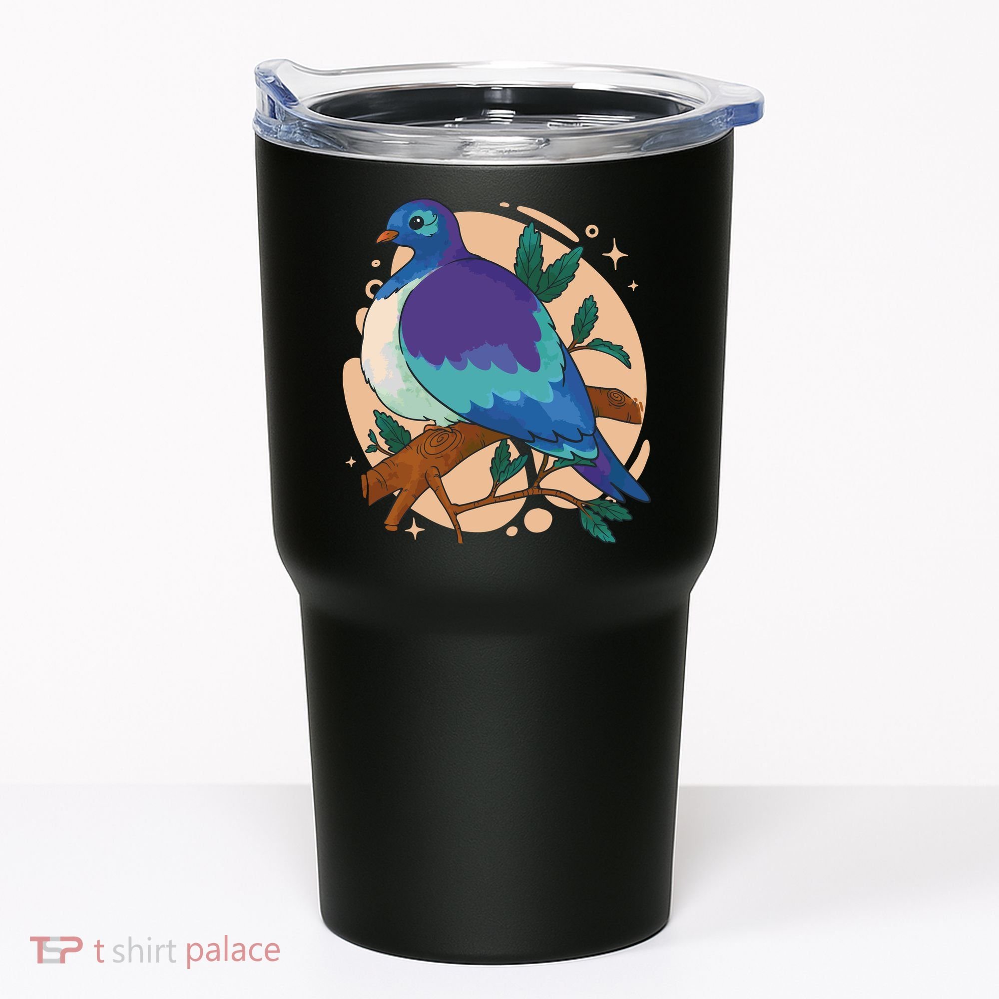 Blue Bird Nature Art Tumbler