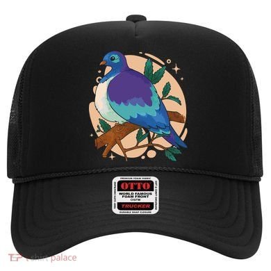 Blue Bird Nature Art Hat