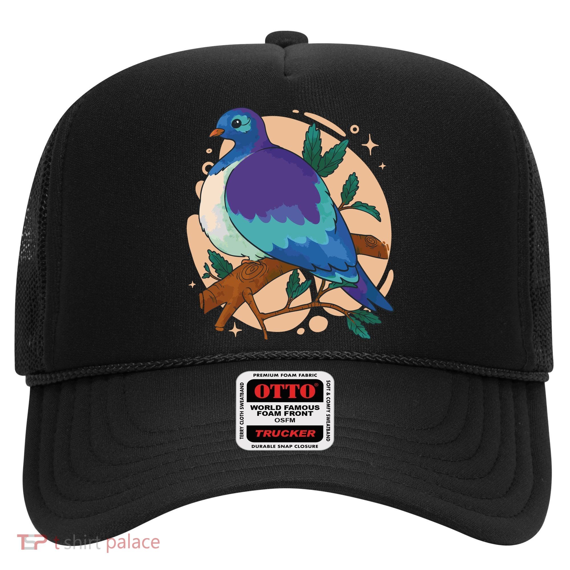 Blue Bird Nature Art Hat