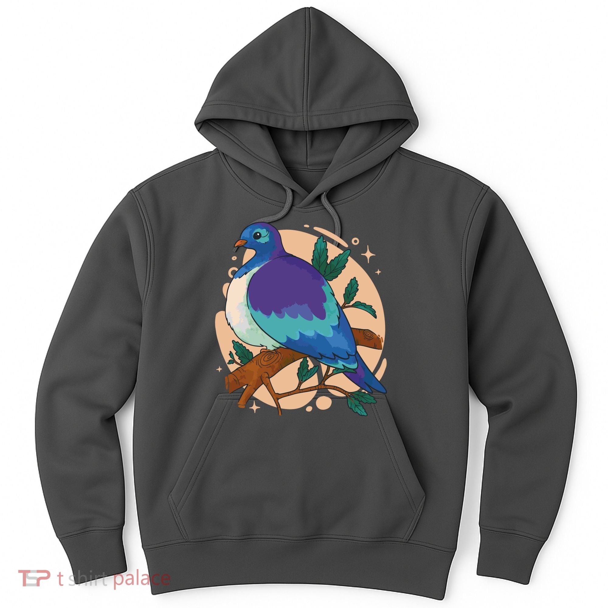 Blue Bird Nature Art Hoodie
