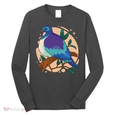 Blue Bird Nature Art Long Sleeve Shirt