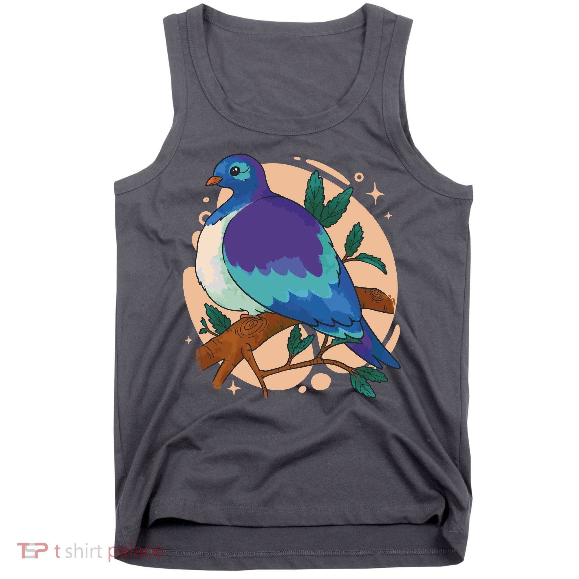 Blue Bird Nature Art Tank Top