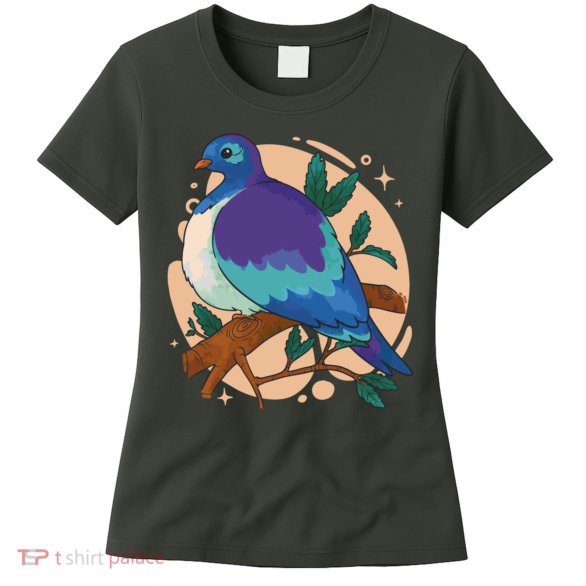 Blue Bird Nature Art Women's T-Shirt