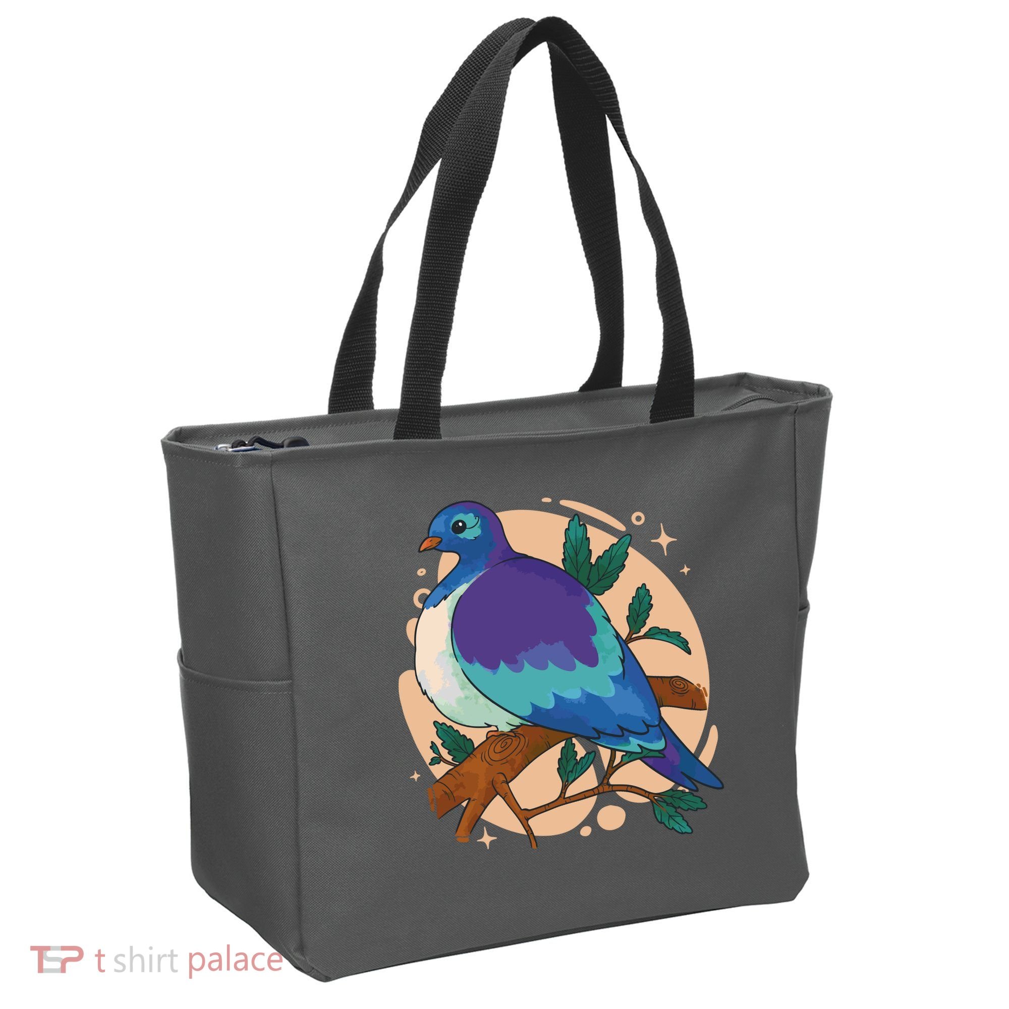 Blue Bird Nature Art Tote Bag