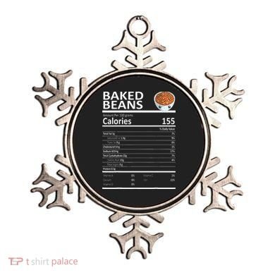 Baked Beans Nutritional Facts Thanksgiving XMas Gift Cute Ornament