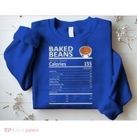 Baked Beans Nutritional Facts Thanksgiving XMas Gift Cute Sweatshirt thumb 2