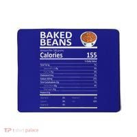 Baked Beans Nutritional Facts Thanksgiving XMas Gift Cute Mousepad thumb 0