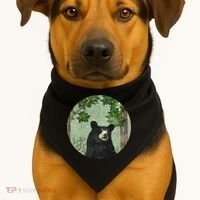 Black Bear Nature USA-Made Doggie Bandana thumb 1