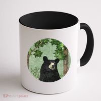 Black Bear Nature Coffee Mug thumb 1