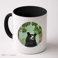 Black Bear Nature Coffee Mug thumb 0