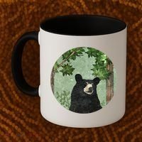 Black Bear Nature Coffee Mug thumb 2