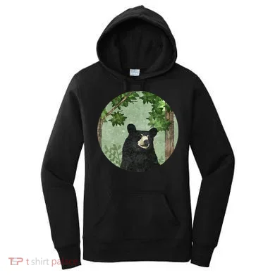 Black Bear Nature Women's Hoodie