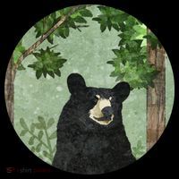 Black Bear Nature Women's Hoodie thumb 2