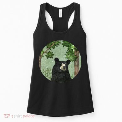 Black Bear Nature Women's Tank Top