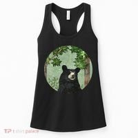 Black Bear Nature Women's Tank Top thumb 0