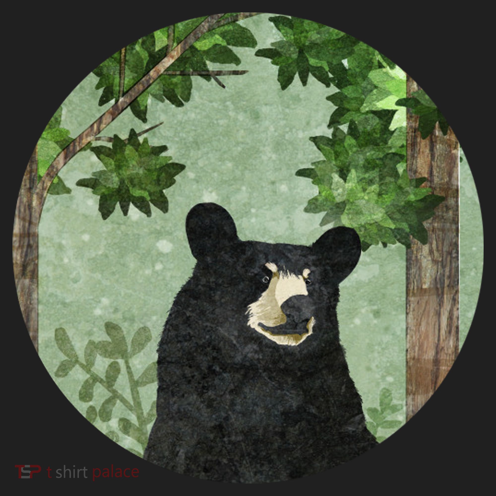 Black Bear Nature Golf Towel