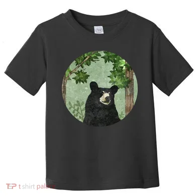 Black Bear Nature Toddler T-Shirt