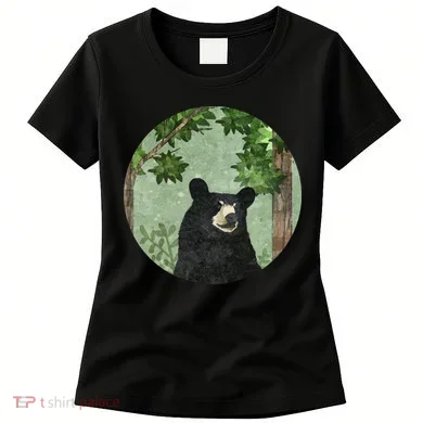Black Bear Nature Women's T-Shirt