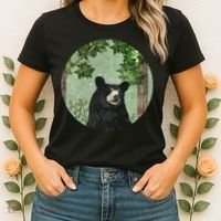 Black Bear Nature Women's T-Shirt thumb 2
