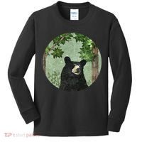 Black Bear Nature Kids Long Sleeve Shirt thumb 0