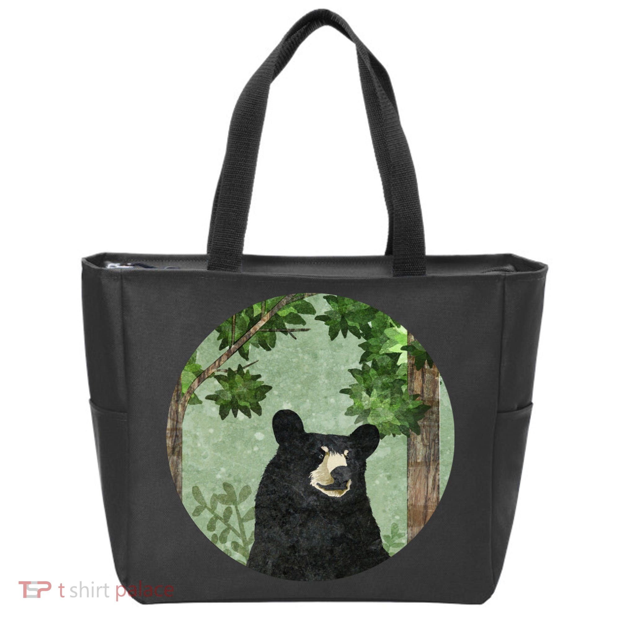 Black Bear Nature Tote Bag