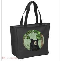 Black Bear Nature Tote Bag thumb 2