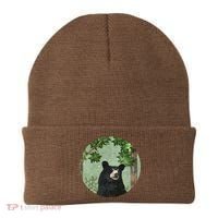 Black Bear Nature Beanie thumb 0