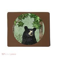Black Bear Nature Mousepad thumb 0