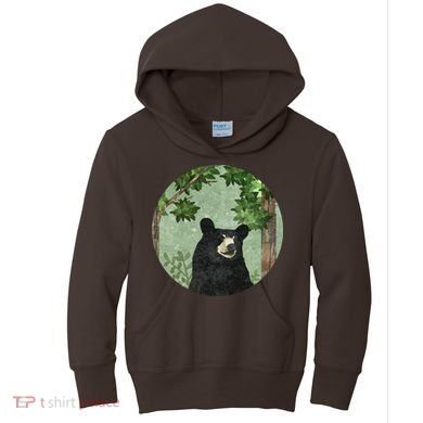 Black Bear Nature Kids Hoodie