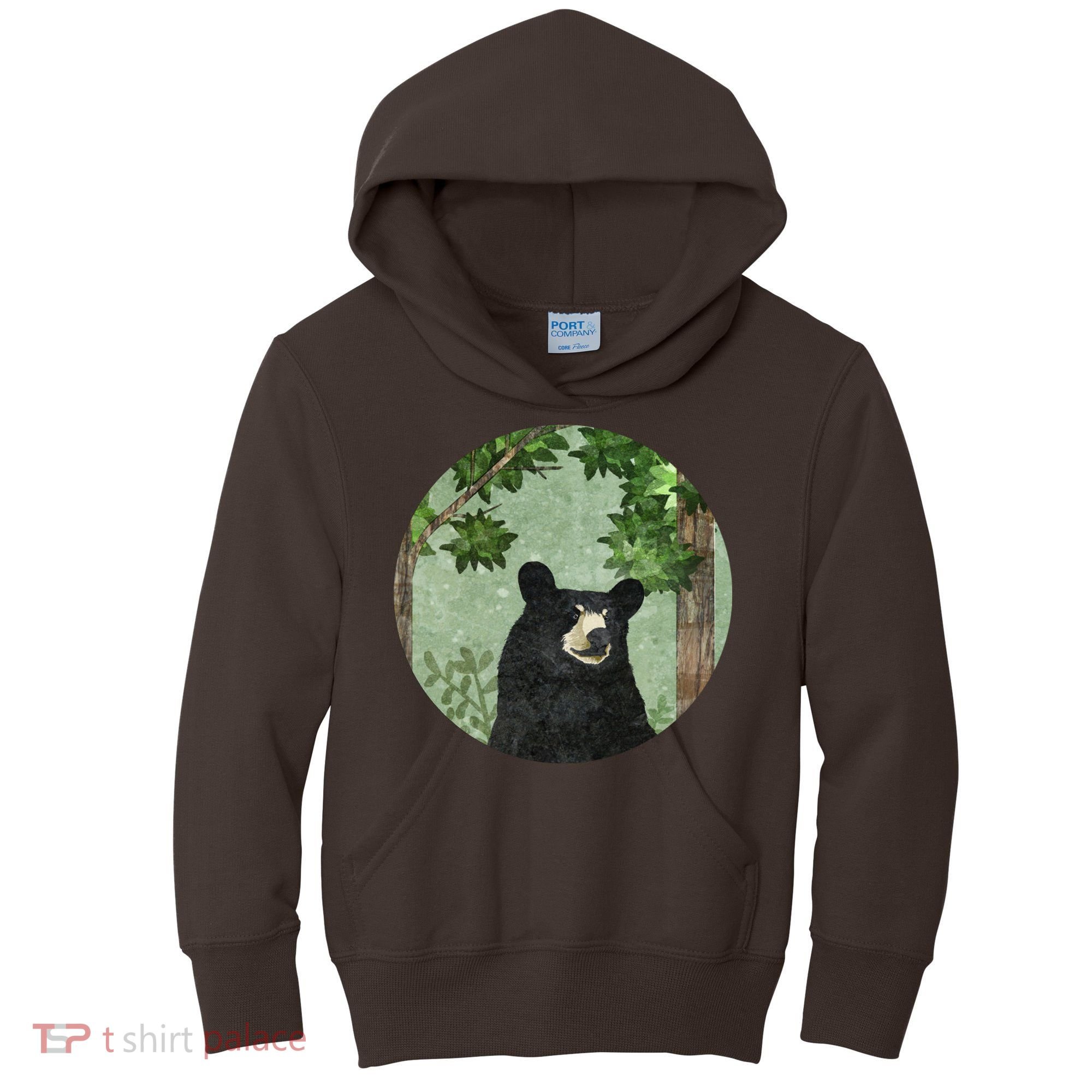 Black Bear Nature Kids Hoodie