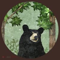 Black Bear Nature Kids Hoodie thumb 2