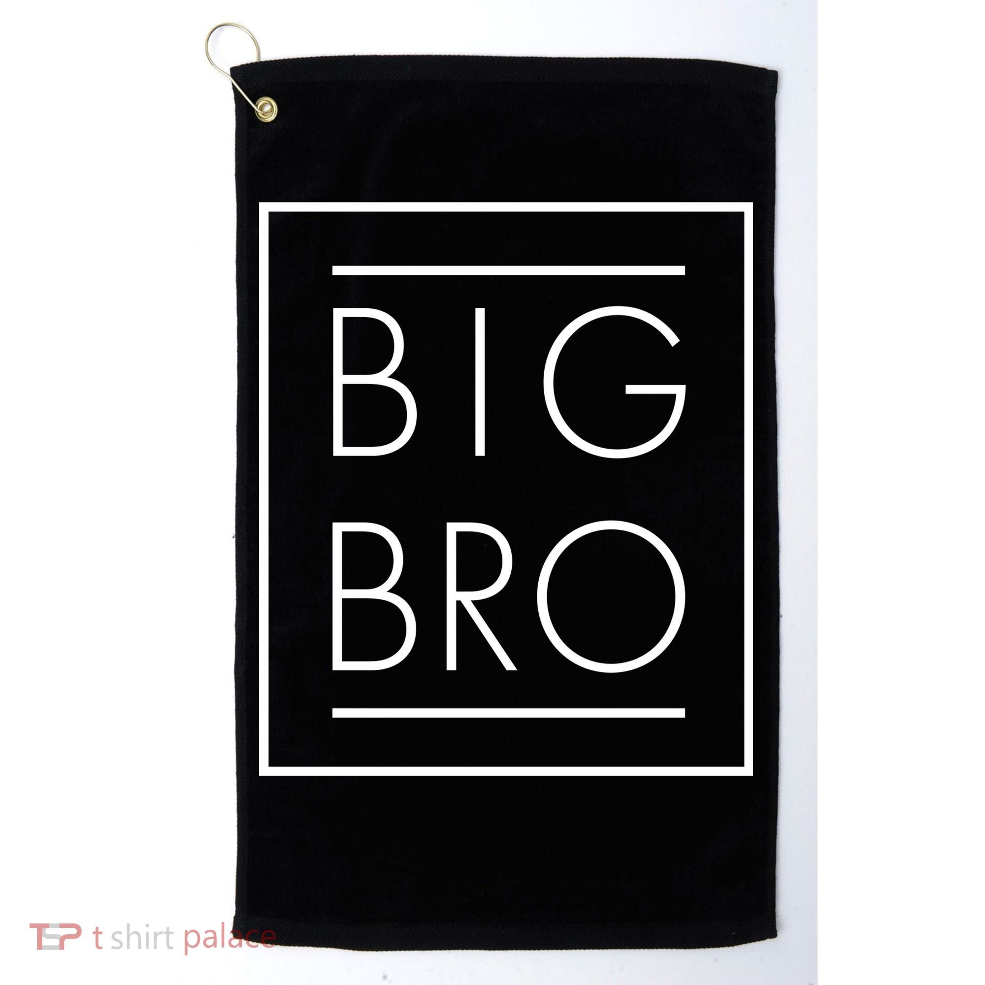 Big Bro New Baby Sibling Golf Towel