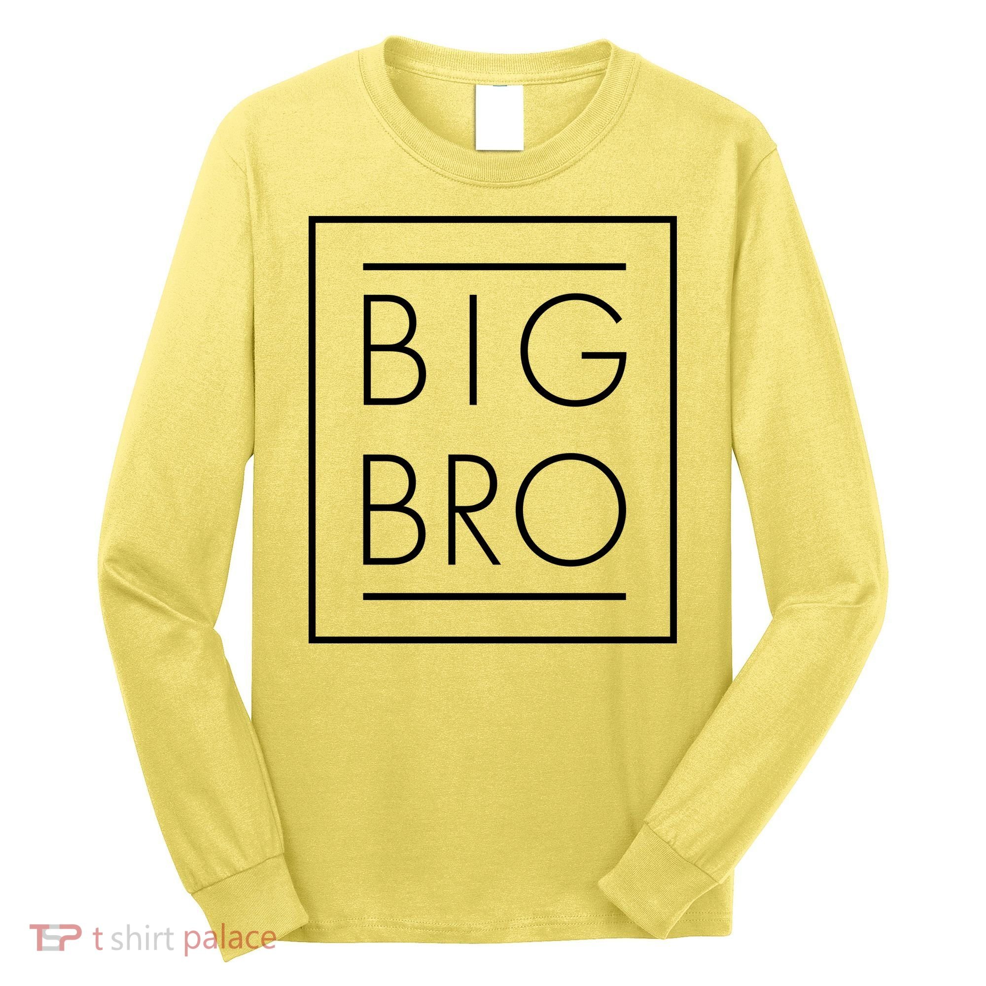 Big Bro New Baby Sibling Long Sleeve Shirt