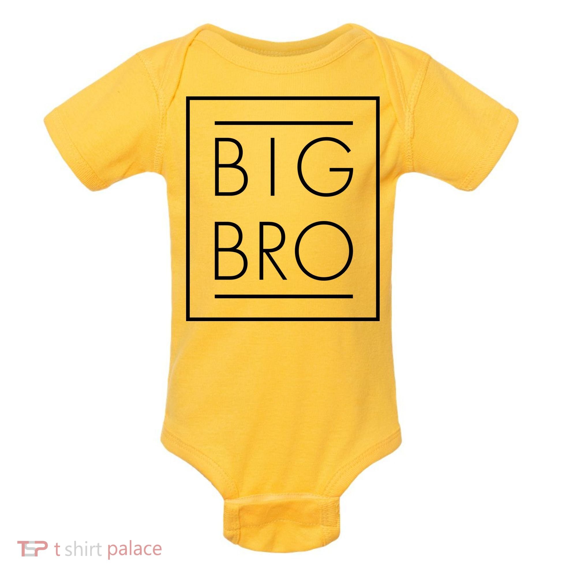 Big Bro New Baby Sibling Baby Bodysuit