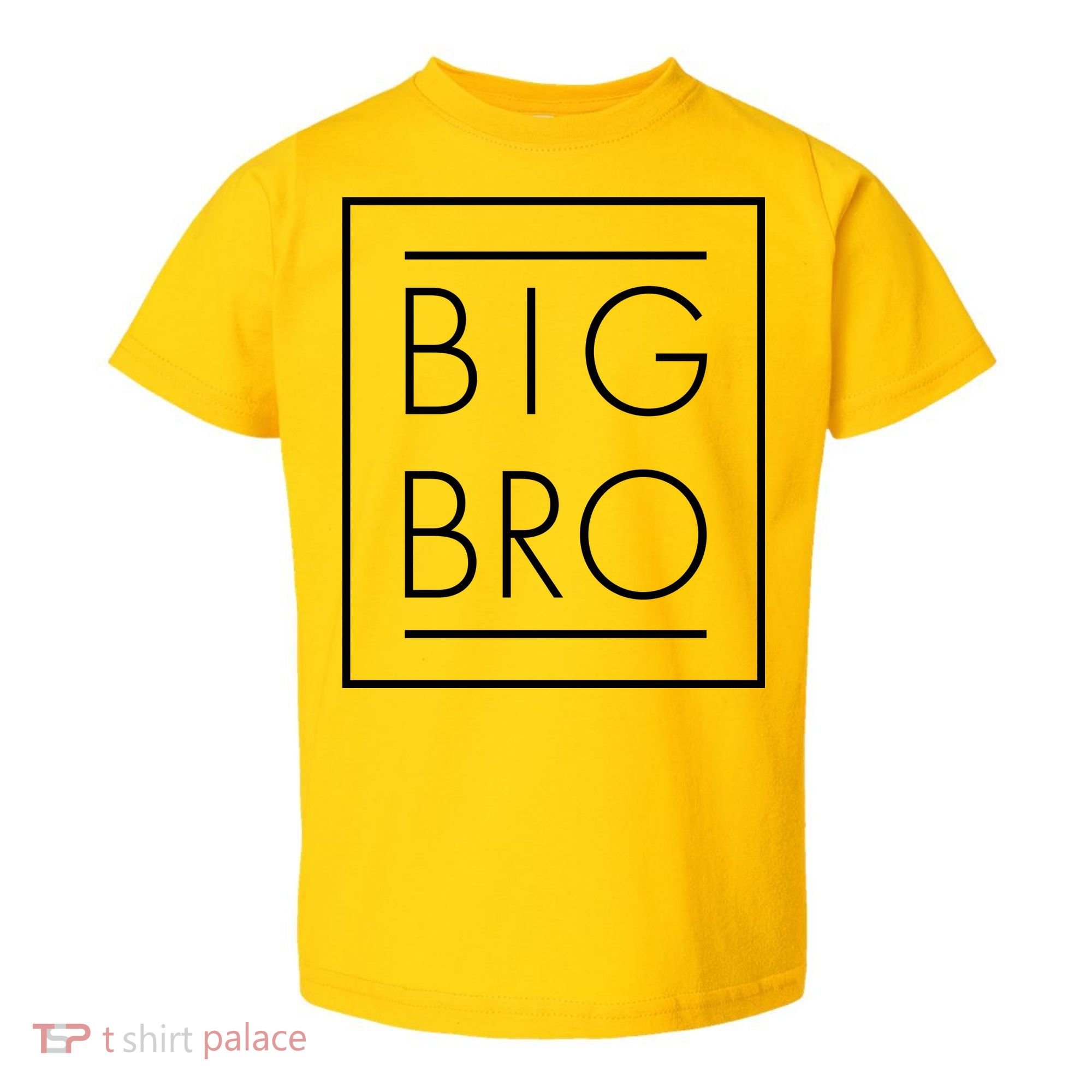 Big Bro New Baby Sibling Toddler T-Shirt