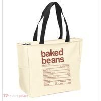 Baked Beans Nutrition Fact Funny Thanksgiving Christmas  Tote Bag thumb 2